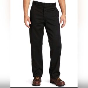 NWT Dickies Original Fit 874 Mens Flex Black Work Pants Sized 38 x 34